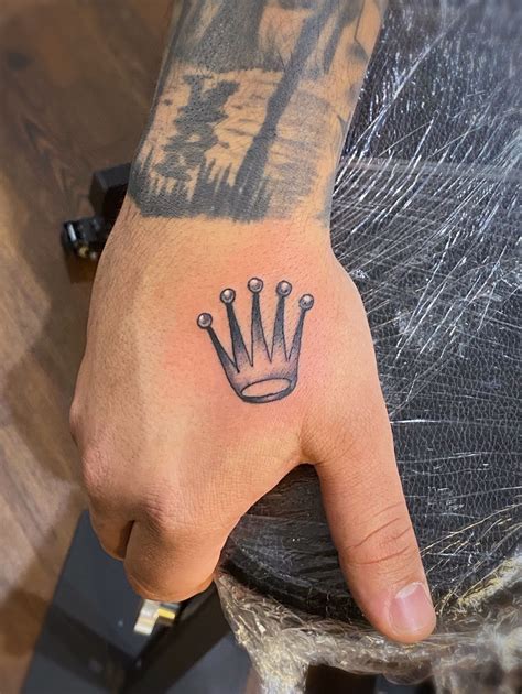 rolex crown tattoo meaning|rolex crown tattoo designs.